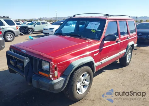 1998 Jeep Cherokee Classic/Sport z USA, uszkodzony, nr VIN 1J4FJ68S8WL264746